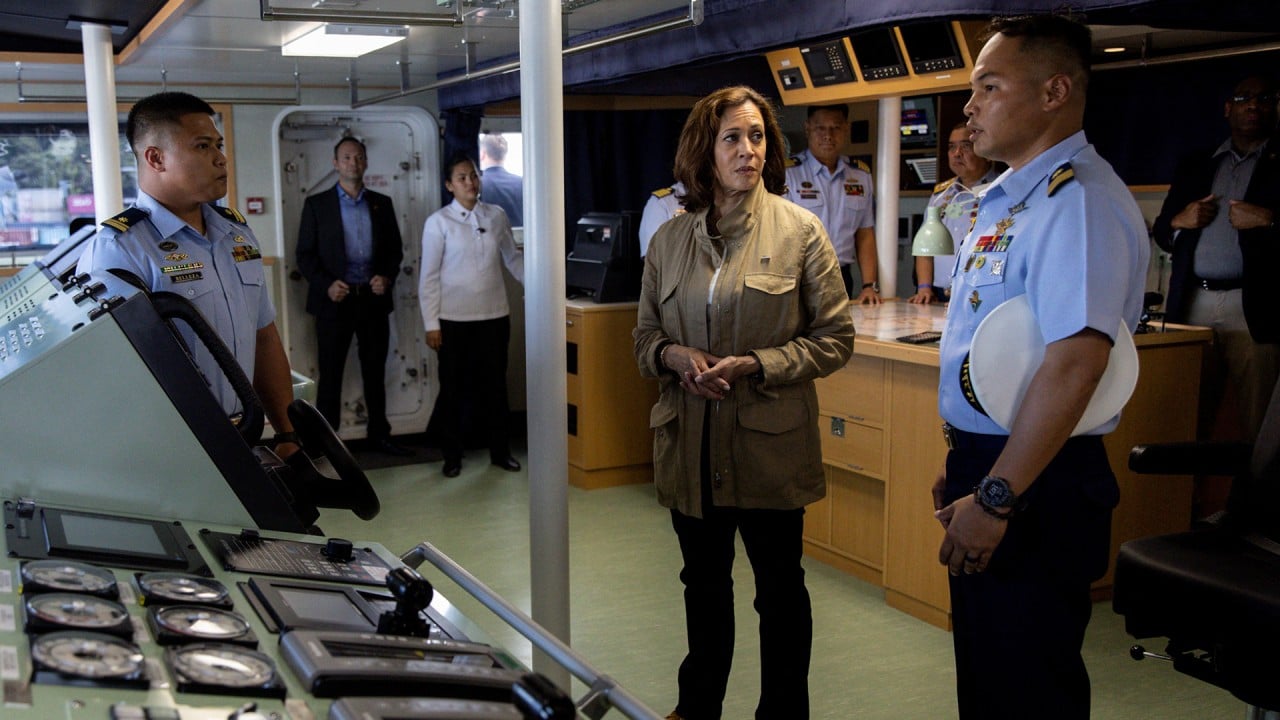 VP Kamala Harris visits Philippines, vows US support for ‘sovereignty’ in South China Sea
